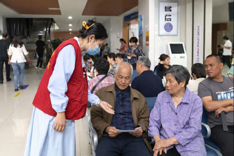 人口老龄化社区场景