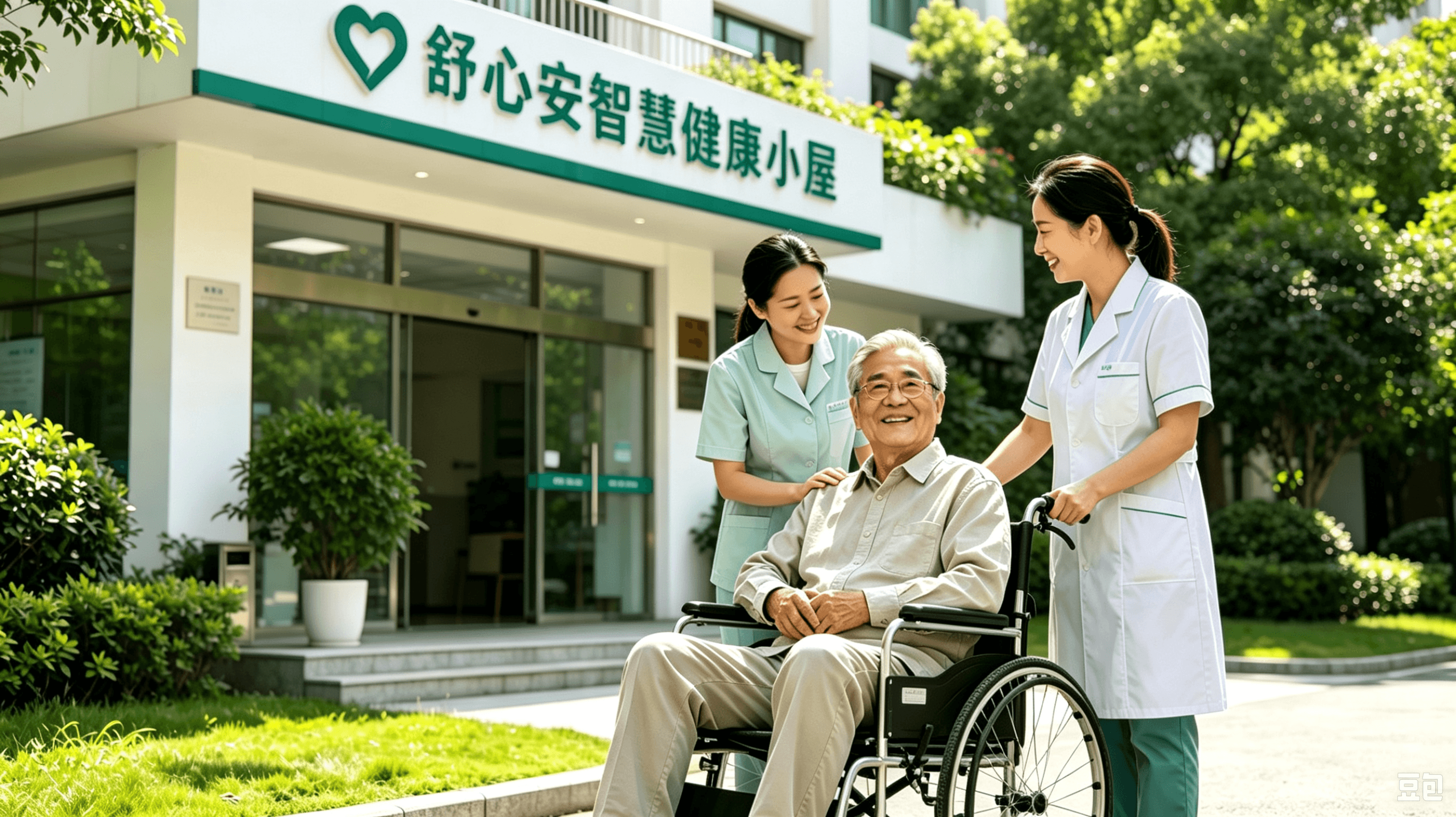 舒心安banner陪护老人场景
